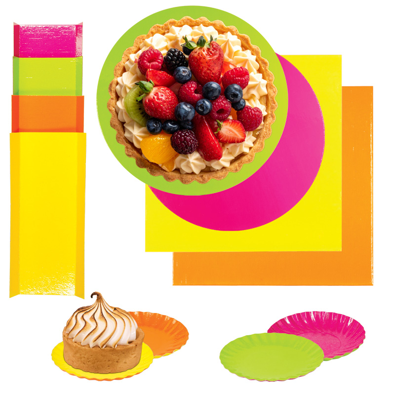 L'innovation Tradiser, c'est de proposer une large gamme de couleurs recto-verso pour mettre en valeur et assortir avec toutes vos créations gourmandes.