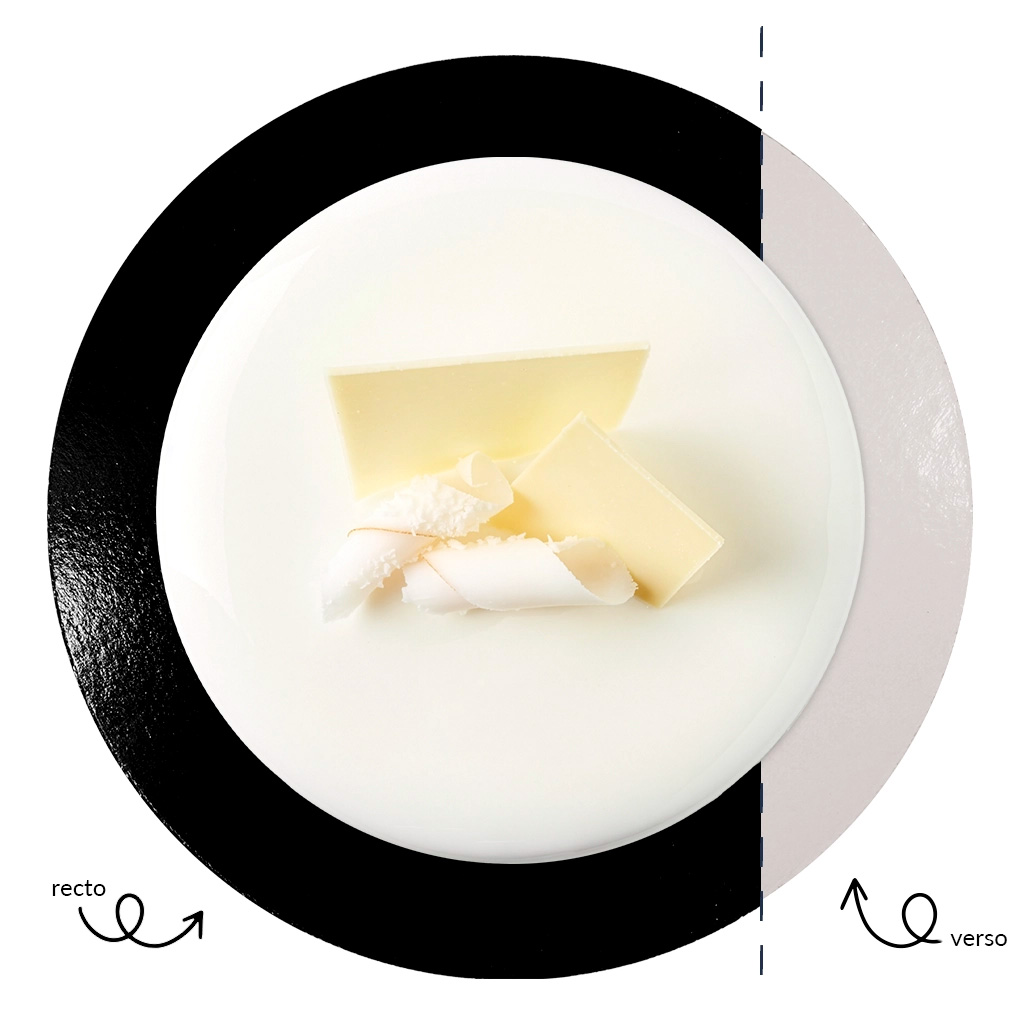 le rond double face noir blanc